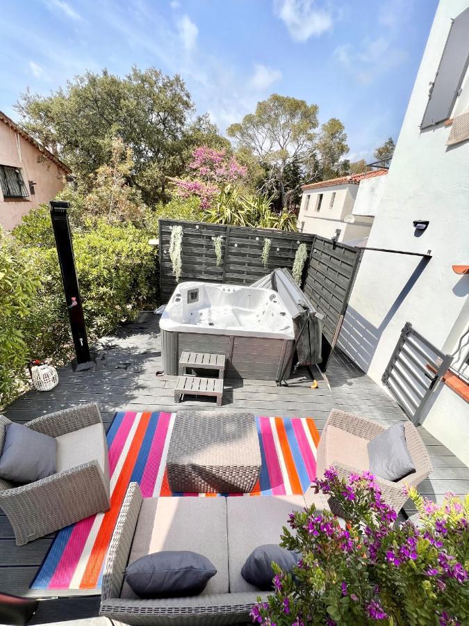 Villa Les Mimosas Spa-Jacuzzi Saint-Raphael  Exterior photo